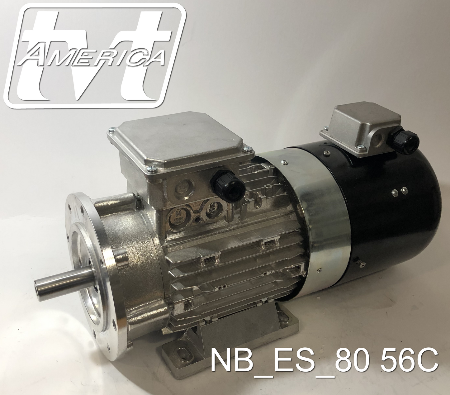 2hp 4pole 3ph NEMA 56C AC Motors & Brake Motors