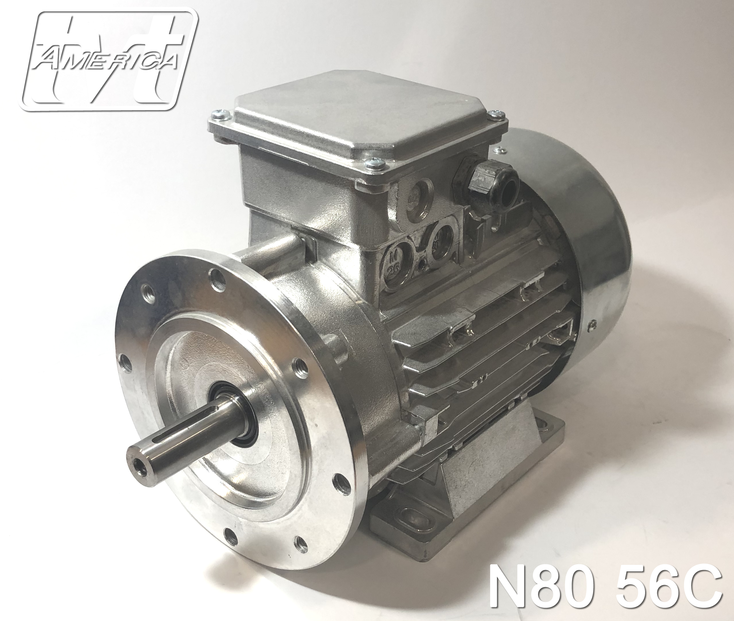 0.75hp 4pole 3ph NEMA 56C AC, Brake, & Vector Motors – TVT America