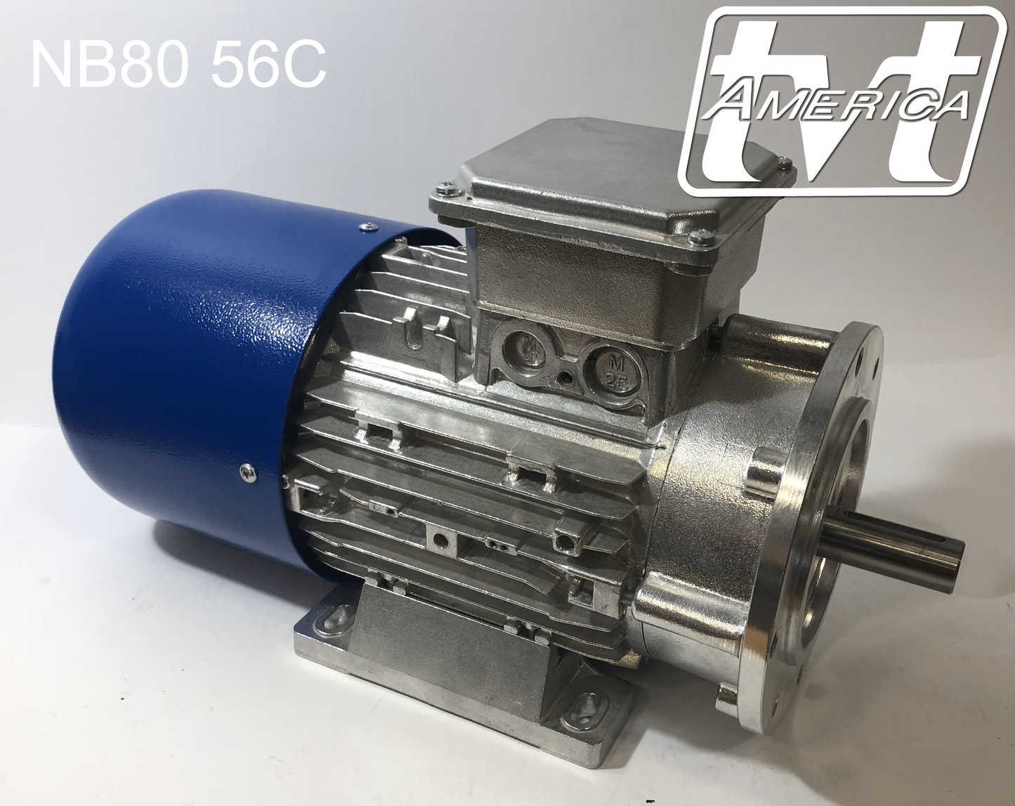 1.5hp 2pole 208-230/460V/60Hz 3ph NEMA 56C AC Motor