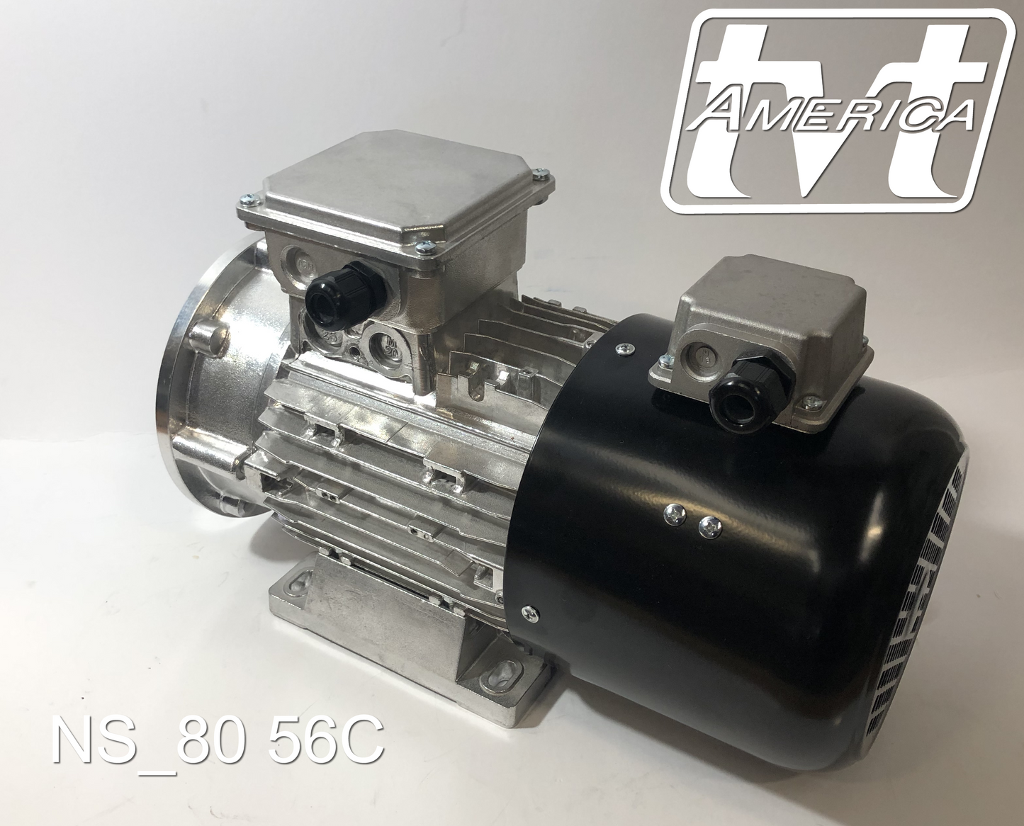 1hp 2pole 208-230/460V/60Hz 3ph NEMA 56C AC Motor