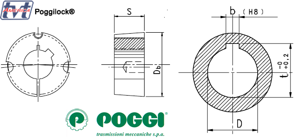 Poggi 4535 Taperbush