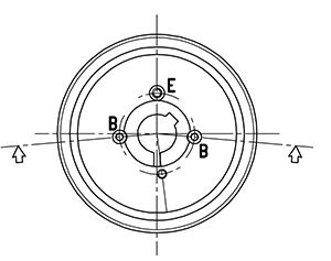 Poggi System-P Taper Bushing 4035