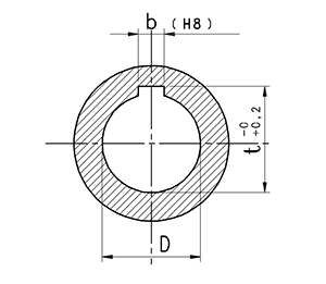 Poggi System-P Taper Bushing 8070